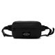 Riñonera Goodpak ovalada bolsillo delantero negro 12.5x21x6.5 cm; x1u