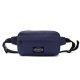 Riñonera Goodpak ovalada bolsillo delantero azul oscuro 12.5x21x6.5 cm; x1u