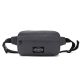 Riñonera Goodpak ovalada bolsillo delantero cemento 12.5x21x6.5 cm; x1u