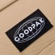 Riñonera Goodpak ovalada bolsillo delantero kaki 12.5x21x6.5 cm; x1u