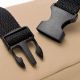 Riñonera Goodpak ovalada bolsillo delantero kaki 12.5x21x6.5 cm; x1u