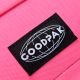 Riñonera Goodpak ovalada bolsillo delantero fucsia 12.5x21x6.5 cm x1u.