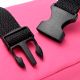 Riñonera Goodpak ovalada bolsillo delantero fucsia 12.5x21x6.5 cm x1u.