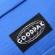Riñonera Goodpak ovalada bolsillo delantero azul francia 12.5x21x6.5 cm; x1u