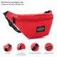 Riñonera Goodpak mujer rojo 16.5x23x8.5 cm x1u.
