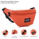 Riñonera Goodpak mujer naranja 16.5x23x8.5 cm x1u.