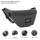 Riñonera Goodpak mujer cemento 16.5x23x8.5 cm; x1u
