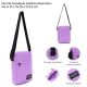 Morral Goodpak bolsillo delantero lila 21x16x5.5cm x1u.