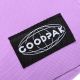Morral Goodpak bolsillo delantero lila 21x16x5.5cm x1u.