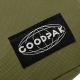 Morral Goodpak bolsillo delantero verde militar 21x16x5.5cm; x1u
