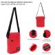 Morral Goodpak bolsillo delantero rojo 21x16x5.5cm x1u.