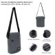 Morral Goodpak bolsillo delantero cemento 21x16x5.5cm; x1u