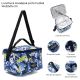 Lunchera Goodpak print Futbol 14x22x15 cm x1u.