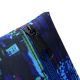 Cartuchera Goodpak print Glitch azul 22x11.5 cm x1u