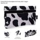 Cartuchera Goodpak Animal print negro 22x11.5 cm x1u.