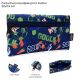 Cartuchera Goodpak print Futbol 22x11.5 cm x1u