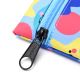 Cartuchera Goodpak print Formas celeste 22x11.5 cm x1u.