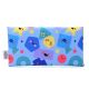 Cartuchera Goodpak print Formas celeste 22x11.5 cm x1u.