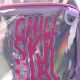 Mochila Think Happy Lettering derretido con llavero 32x45x15cm 18 Pulg. x1u.