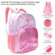 Mochila Think Happy Gummie bear sugar rush con llavero 32x45x15cm 18 Pulg. x1u.