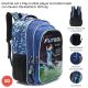 Mochila Let´s Play Futbol player con llavero 32x45x15cm 18 Pulg - x1u