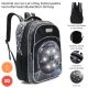 Mochila Let´s Play Futbol pelota con Luz y Llavero 32x45x15cm 18 Pulg. x1u.