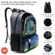 Mochila Let´s Play Futbol pelota move con llavero 32x45x15cm 18 Pulg - x1u
