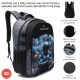 Mochila Let´s Play Gamer war zone con llavero 32x45x15cm 18 Pulg. x1u