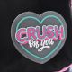 Mochila Think Happy Lettering crush con llavero 32x45x15cm 18 Pulg. x1u