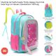 Mochila Think Happy Gummie bear big con llavero 32x45x15cm 18 Pulg. x1u.