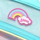 Mochila Think Happy Gummie bear big con llavero 32x45x15cm 18 Pulg. x1u.