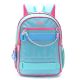 Mochila Think Happy Cromatico verde agua con pipping fucsia con llavero 32x43x15cm 17 Pulg. x1u