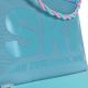 Mochila Think Happy Cromatico verde agua con pipping fucsia con llavero 32x43x15cm 17 Pulg. x1u