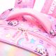 Mochila Think Happy Teen kawaii unicornio helado con llavero 32x45x15cm 18 Pulg. x1u