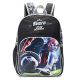Mochila Let´s Play Futbol piernas con llavero 16 Pulg. x1u
