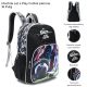 Mochila Let´s Play Futbol piernas con llavero 16 Pulg. x1u