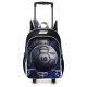 Mochila carro Let´s Play Futbol pelota con llavero 16 Pulg - x1u