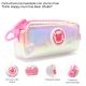 Cartuchera tornasolada con cierre maxi Think Happy Gummie Bear 20x8x7 - x1u