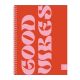 Cuaderno universitario tapa flexifle 80 hojas 80 grs Groovie cuadriculado x1u.