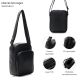 Morral 26x20x8cm PU graneado; x1u