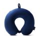 Almohadita de viaje Memory Foam Azul Oscuro plegable con bolsa de guardado Wanderlust 33x28cm - x1u