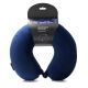 Almohadita de viaje Memory Foam Azul Oscuro plegable Wanderlust 33x28cm - x1u