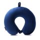 Almohadita de viaje Memory Foam Azul Oscuro plegable Wanderlust 33x28cm - x1u
