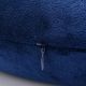 Almohadita de viaje Memory Foam Azul Oscuro plegable Wanderlust 33x28cm - x1u