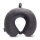 Almohadita de viaje Memory Foam Gris Oscuro plegable Wanderlust 33x28cm - x1u