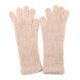 Guante peludito liso mujer x1u