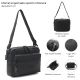 Morral engomado opcion riñonera 26.5x20x7cm; x1u