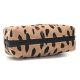 Portacosmetico corderoy animal print 20x11cm x1u