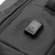 Mochila Travel Skora Bs As Negra 18 pulg compartimento acolchado portanotebook,expandible, bolsil
