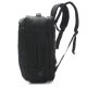 Mochila Travel Go Wanderlust Negra 18 pulg compartimento acolchado portanotebook.expandible. bolsi